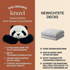Knuvi — Gewichtetes Anti-Stress-Kuscheltier